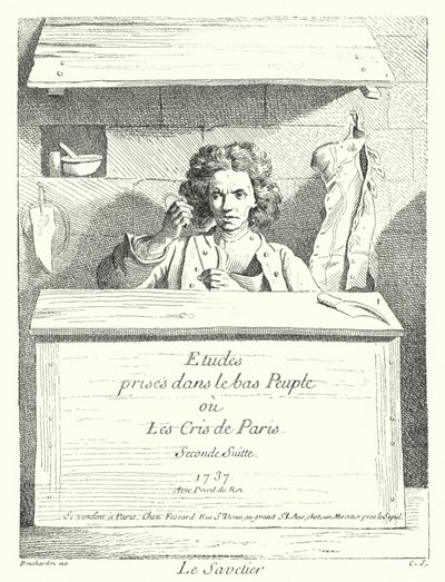 The Cobbler by Edmé (after) Bouchardon