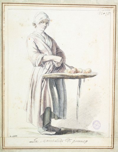 The Apple Seller by Edmé Bouchardon