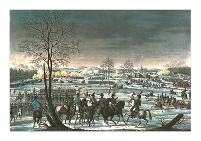 Battle Near Hohenlinden, 3 December 1800 by Edme Bovinet