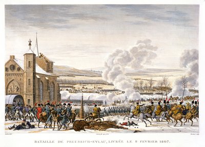 The Battle of Eylau, Germany, 9th February 1807 by Edme Bovinet