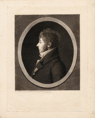 Portrait of the composer Étienne Nicolas Méhul 1763-1817 by Edme Quenedey