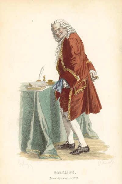 Voltaire by Edmond A.F. Geffroy