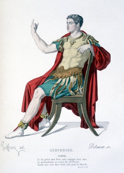 The Character of Pompee in the Theatre Piece 