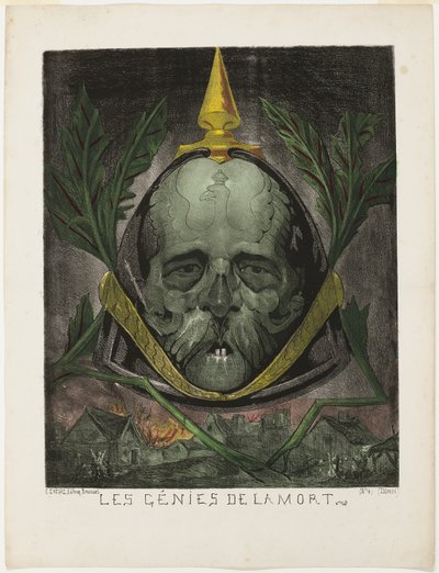 Bismarck, from The Geniuses of Death by Edmond Guilliaume