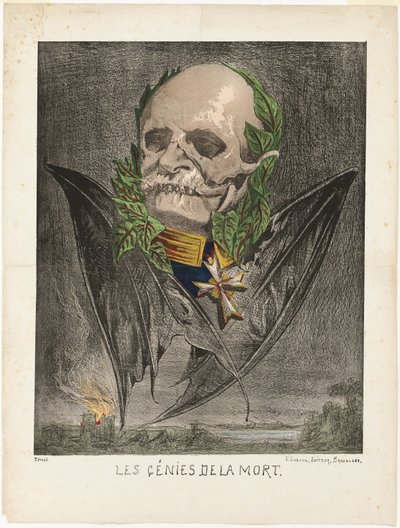 Wilhelm I, King of Prussia, from The Geniuses of Death by Edmond Guilliaume
