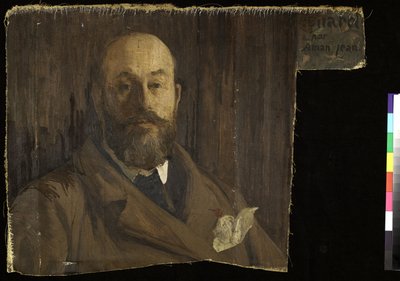 Portrait of Paul Albert Besnard (fragment), ca. 1896 by Edmond Jean