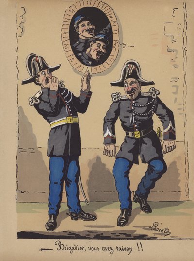 Brigadier, You Are Right!! by Edmond Lavrate