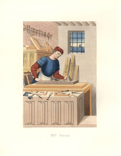 French Artisan by Edmond Lechevallier Chevignard