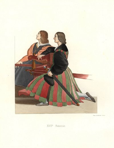 Gentlemen of Rome by Edmond Lechevallier Chevignard