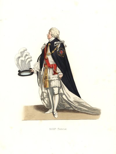 George Frederic Auguste, Prince of Wales, England by Edmond Lechevallier Chevignard