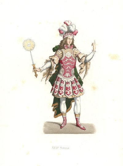 Louis XIV, the Sun King, in Ballet Costume by Edmond Lechevallier Chevignard