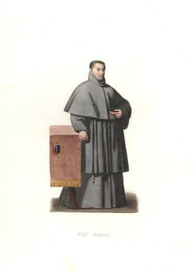 Pedro de Urbina, Archbishop of Seville, Spain by Edmond Lechevallier Chevignard
