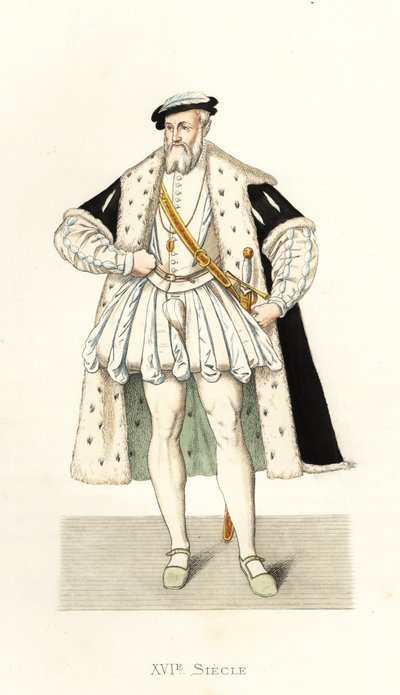 Portrait of Francis, Duke of Guise by Edmond Lechevallier Chevignard