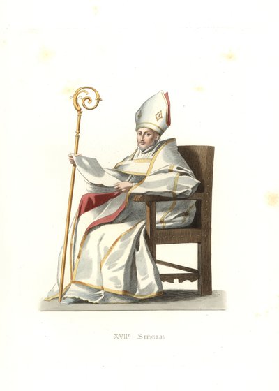 Spanish Bishop by Edmond Lechevallier Chevignard