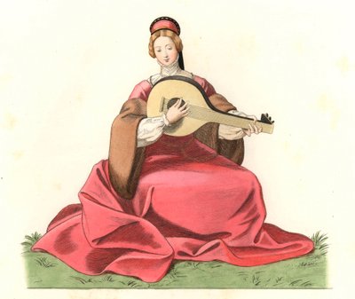 Woman of the English Nobility by Edmond Lechevallier Chevignard
