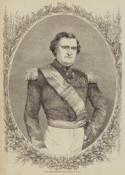HIH Prince Napoleon by Edmond Morin