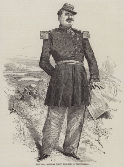 The War, General Forey, the Hero of Montebello by Edmond Morin