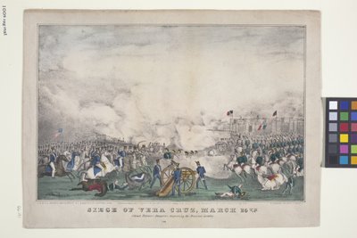 Siege Of Vera Cruz, March 25th by Edmund Burke Kellogg