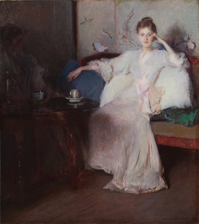 Arrangement in Pink and Gray (Afternoon Tea) by Edmund Charles Tarbell