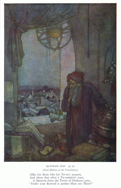 Alike for Those Who Today Prepare by Edmund Dulac