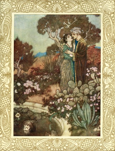 Do You, Within Your Little Hour of Grace, The Waving Cypress in Your Arms Enlace, Before the Mother Back into Her Arms Fold, and Dissolve You in a Last Embrace, Illustration from 