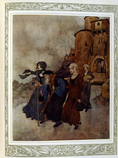 French Edition of Stories by Hans Christian Andersen by Edmund Dulac