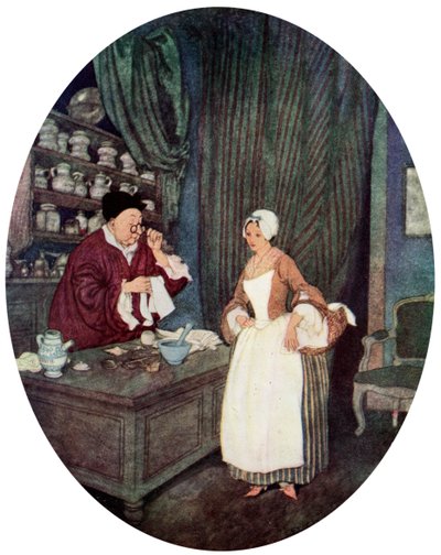 I Never Saw Sewing So Small by Edmund Dulac