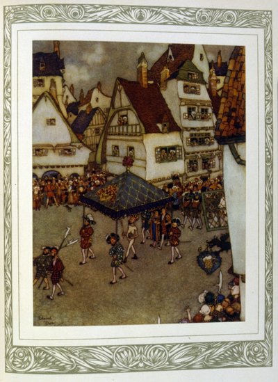 Illustrated French Edition of Stories by Hans Christian Anderson by Edmund Dulac
