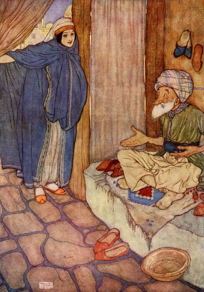 Mustapha Doubted Much of His Ability to Refrain from Questions, Illustration from 