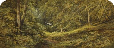 Sketch - In the Woods by Edmund G. Muller