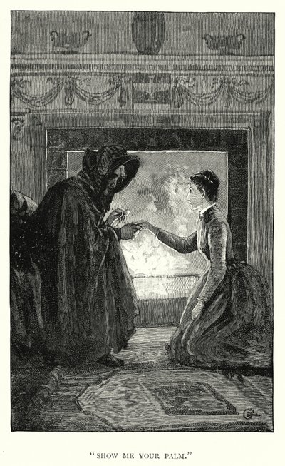 Illustration for Jane Eyre by Charlotte Bronte by Edmund Henry Garrett