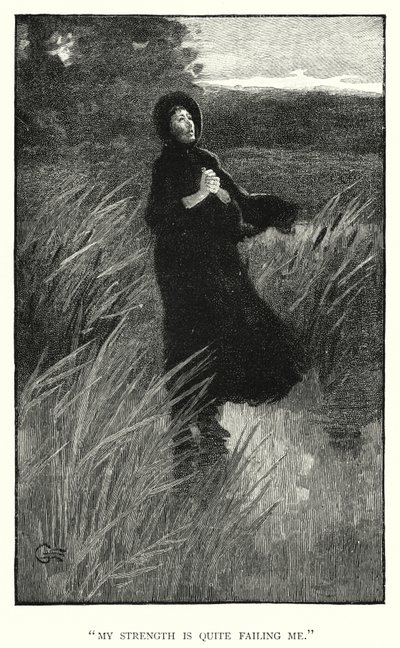 Illustration for Jane Eyre by Charlotte Bronte by Edmund Henry Garrett