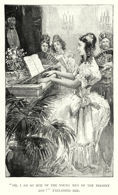 Illustration for Jane Eyre by Charlotte Bronte by Edmund Henry Garrett
