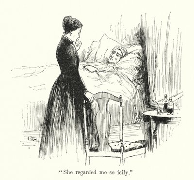 Illustration for Jane Eyre by Charlotte Bronte by Edmund Henry Garrett