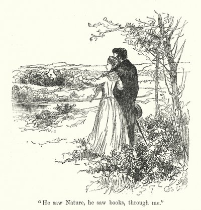 Illustration for Jane Eyre by Charlotte Bronte by Edmund Henry Garrett