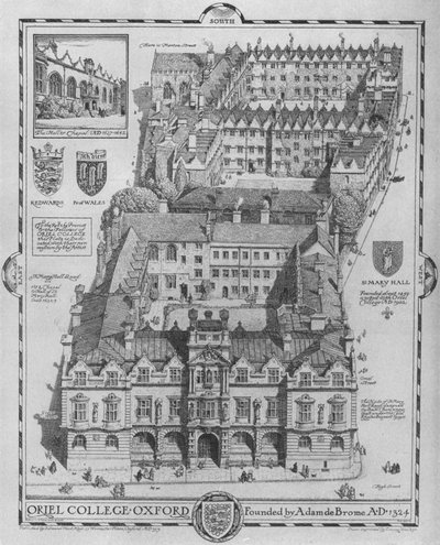 Oriel College, Oxford by Edmund Hort New