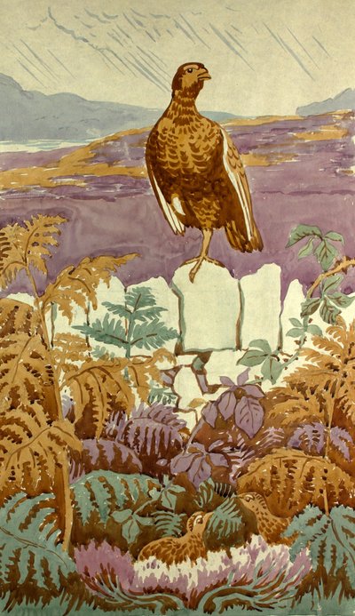 Lookout on the Moor, c.1930 by Edmund Hunter