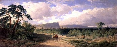 A View of Nottingham by Edmund John Niemann