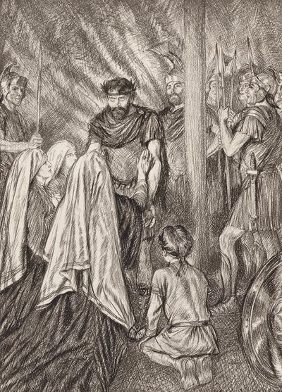 William Shakespeare: The Tragedy of Coriolanus, Act V, Scene 3 by Edmund Joseph (after) Sullivan