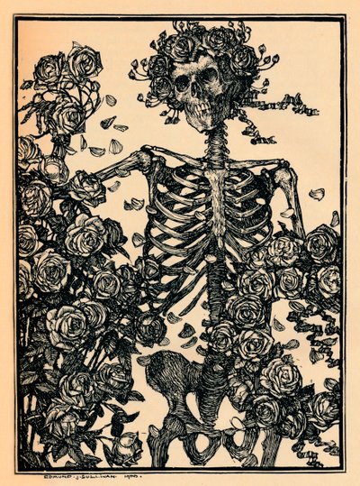 Illustration for The Rubaiyat of Omar Khayyam by Edmund Joseph Sullivan