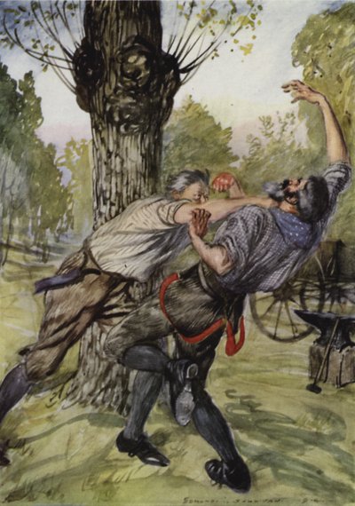 The Blow which I struck the Tinker by Edmund Joseph Sullivan
