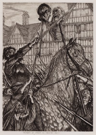 The Second Part of King Henry IV, Act IV, Scene 7 by Edmund Joseph Sullivan