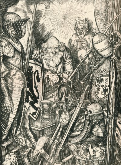 The Symbol Shop, c. 1898, 1924 by Edmund Joseph Sullivan
