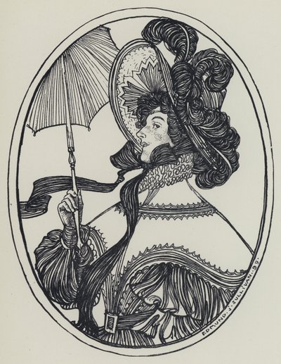 Tennyson, Illustration for A Dream of Fair Women and Other Poems by Edmund Joseph after Sullivan