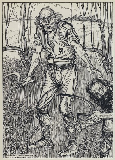 Illustration for A Dream of Fair Women and Other Poems by Edmund Joseph after Sullivan