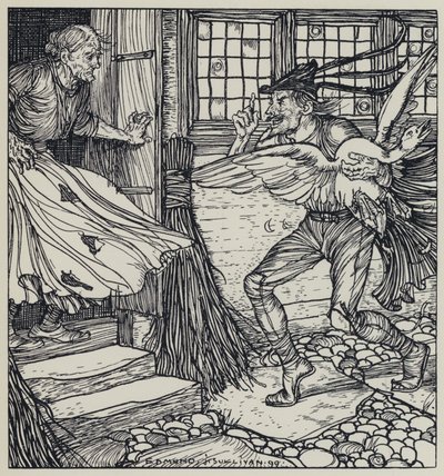 Illustration for A Dream of Fair Women and Other Poems by Edmund Joseph after Sullivan