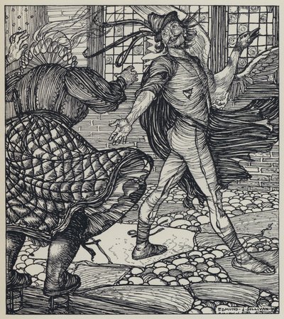 Illustration for A Dream of Fair Women and Other Poems by Edmund Joseph after Sullivan