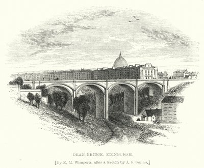 Dean Bridge, Edinburgh by Edmund Morison (after) Wimperis
