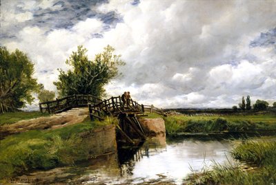 Black Bridge on the Ouse by Edmund Morison Wimperis