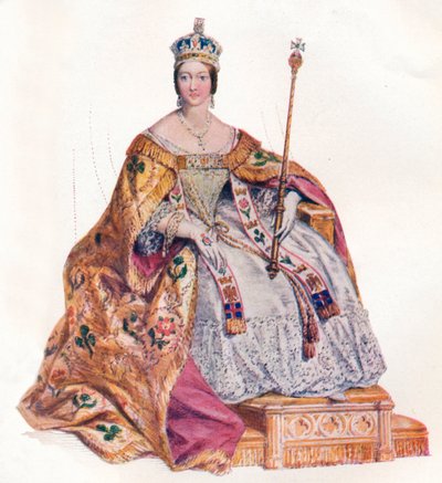 Alexandrina Victoria Queen of England, 1838 by Edmund Thomas Parris